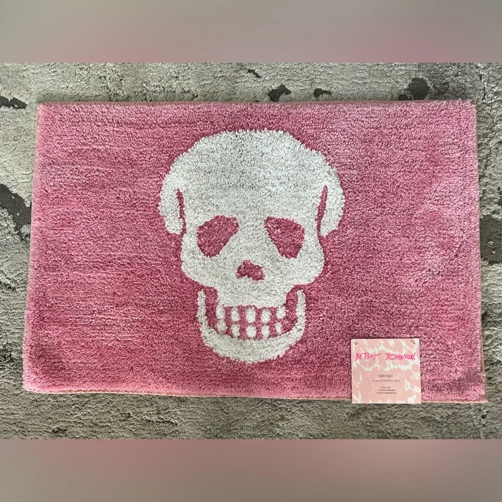 Betsey Johnson Skull Rug